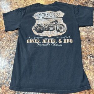 Vintage Bikes, Blues & BBQ Motorcycle Rally T-Shirt